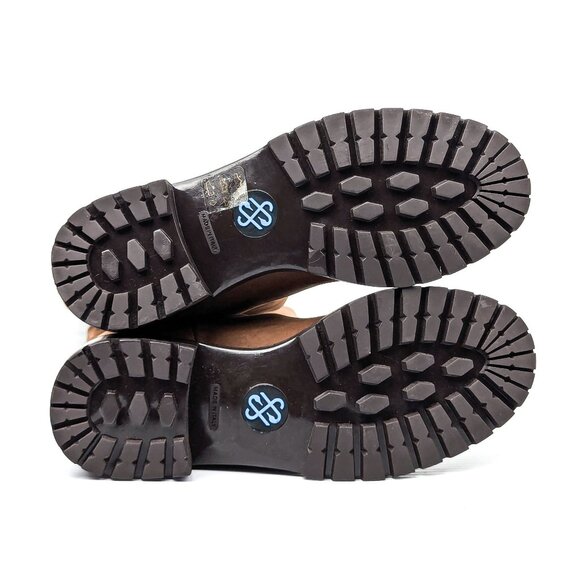 Ross & Snow Women Elena Brown Espresso OTK Shearling Lined Boots size 7US EUR 38 - Picture 5 of 8